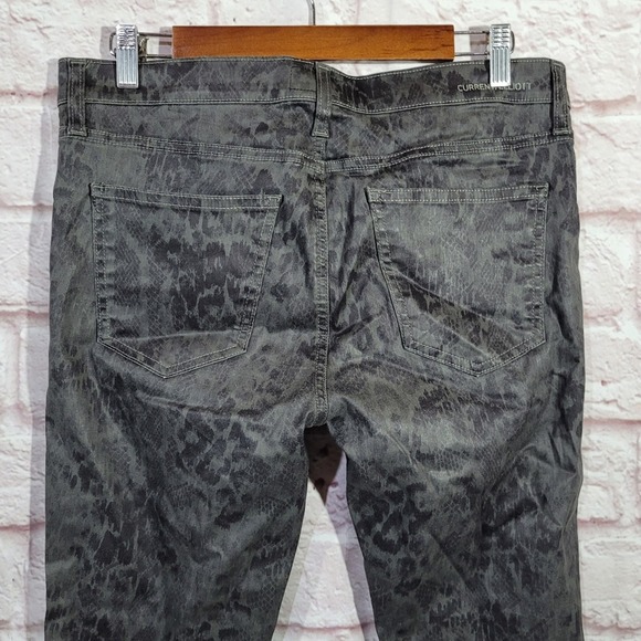 Current Elliot Soho Zip Stiletto Castle Dirty Paws Skinny Ankle Jeans - Picture 10 of 13